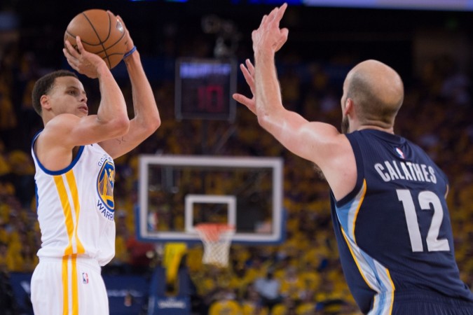 Stephen Curry will be one of the players to watch out during the NBA conference finals Stephen Curry