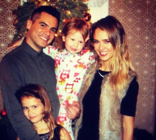 Jessica Alba with family Jessica Alba with family