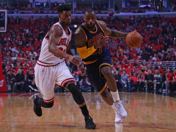 LeBron James has led his team from the front against Chicago Bulls in 2015 NBA Playoffs. LeBron James