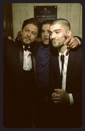 SRK with Zayn Malik Zayn Malik Rare Pictures