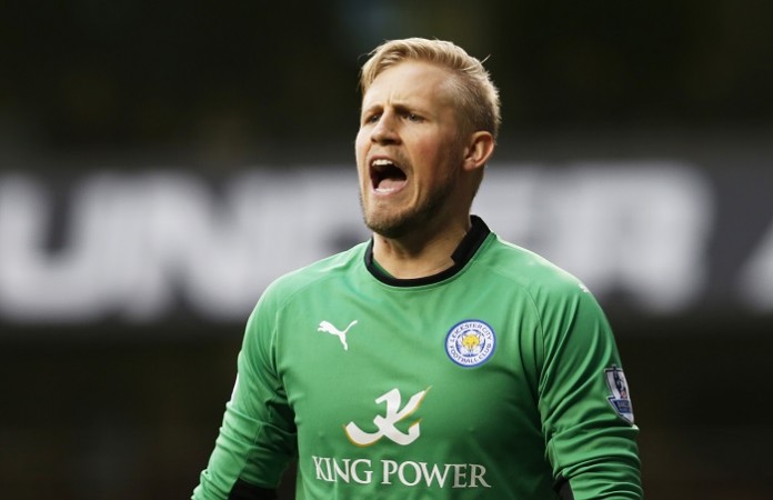 Schmeichel has been in impressive form of late Kasper Schmeichel