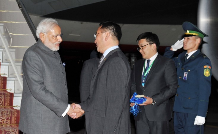 Modi in Mongolia