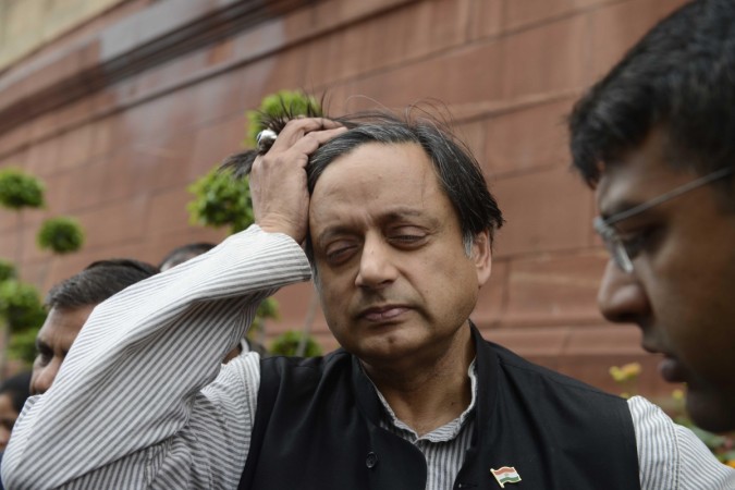 Congress MP from Thiruvananthapuram Shashi Tharoor. tharoor