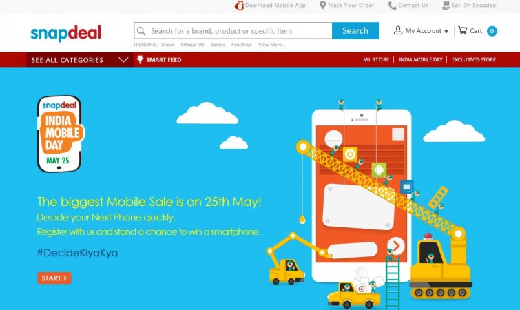 Snapdeal Mobile Day 2015: Top Deals on Smartphones Offer up to 50% Discounts Snapdeal Mobile Day 2015: Top Deals on Smartphones Offer up to 50% Discounts