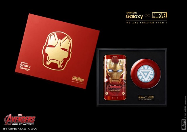 Samsung Unveils Limited Edition Marvel Avenger Series Galaxy S6 Edge Iron Man Samsung Unveils Limited Edition Marvel Avenger Series Galaxy S6 Edge Iron Man