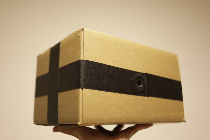 parcel explodes