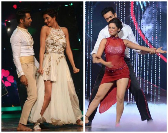 Upen Patel, Karishma Tanna, Rashami Desai, Nandish Sandhu on 'Nach Baliye 7'