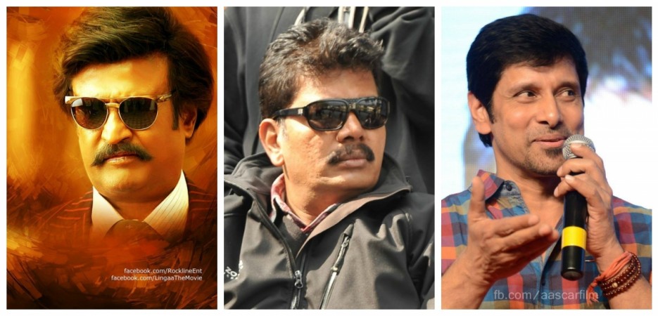 Reports claim that Vikram will join upcoming Rajinikanth - Shankar movie as Villain Rajinikanth, Vikram, Shankar Movie