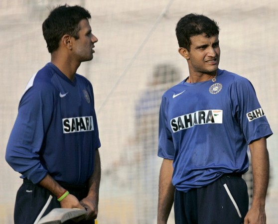 Rahul Dravid and Sourav Ganguly enjoyed some great success together during their playing days. Rahul Dravid Sourav Ganguly