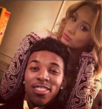 Iggy Azalea with Nick Young