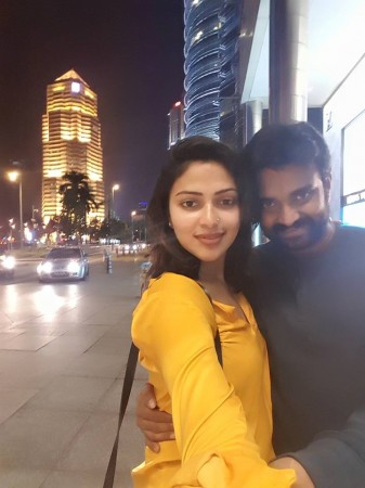 Amala Paul and AL Vijay IFFA 2015