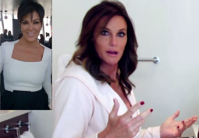 A still from Caitlyn Jenner's new show, 'I Am Cait'; (inset) Kris Jenner A still from Caitlyn Jenner's new show; (inset) Kris Jenner