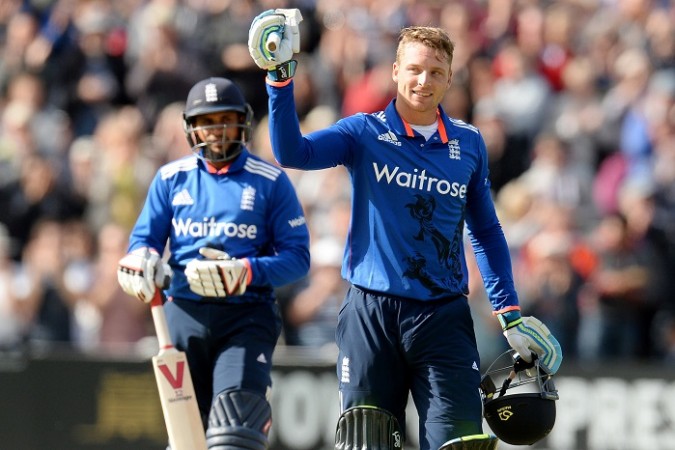 Jos Buttler scored 129 runs from just 77 balls against the Kiwis in the 1st ODI. Jos Buttler