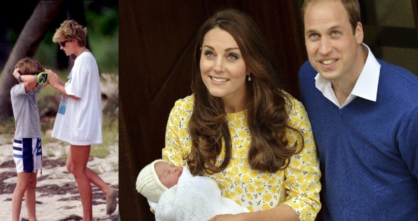 Kate Middelton, Princess Diana and prince Williams