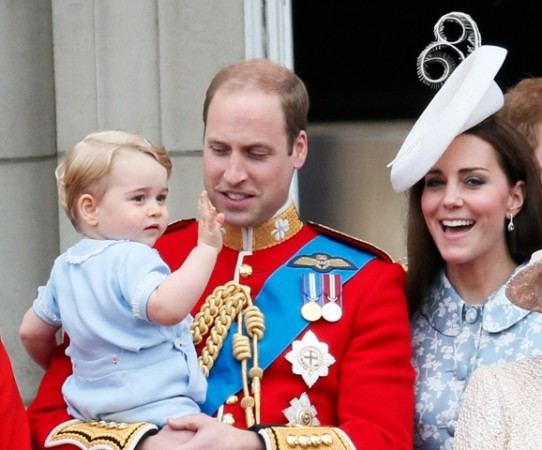 Prince George with Prince William and Kate Middleton Prince George with Prince William and Kate Middleton