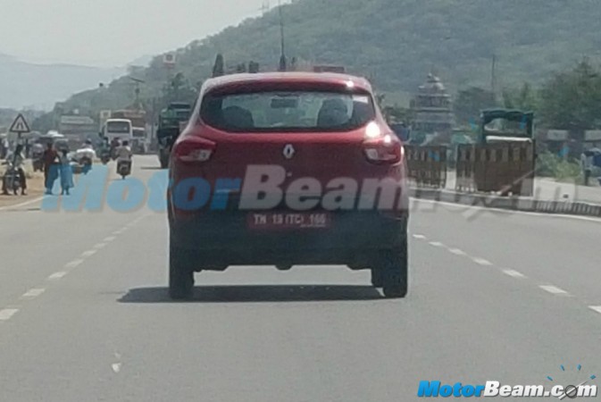 Renault Small Car Kwid Caught Testing Renault Small Car Kwid Caught Testing