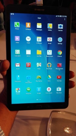 Samsung Galaxy Tab E- Front View Samsung Galaxy Tab E- Front View
