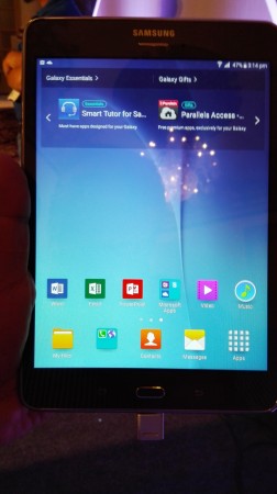 Samsung Galaxy Tab A- Front View Samsung Galaxy Tab A- Front View