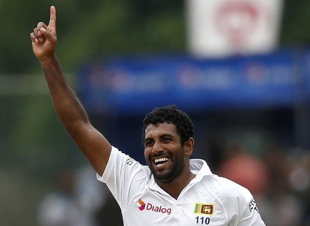 Dhammika Prasad picked up two important wickets on Day 3 against Pakistan. Dhammika Prasad