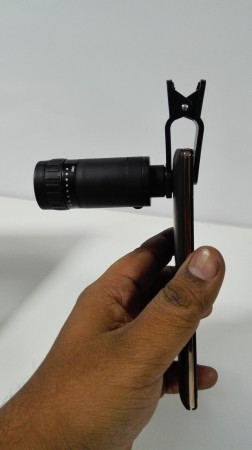 iBall mSLR Cobalt 4 mounted with telephoto lens iBall mSLR Cobalt 4 mounted with telephoto lens
