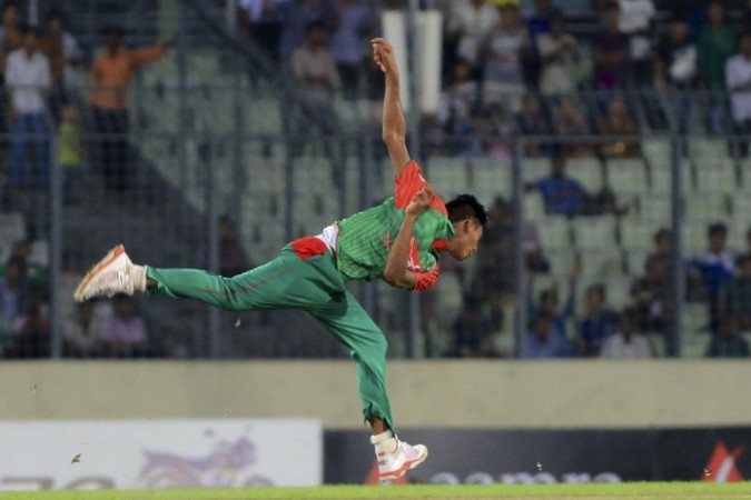 Mustafizur Rahman picked up three wickets against Zimbabwe in the 2nd ODI. Mustafizur Rahman Bangladesh