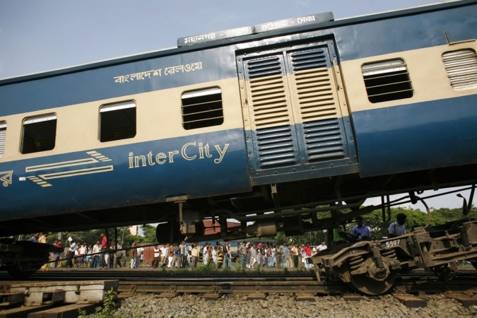 Representational Image. Train Accident in Bangladesh