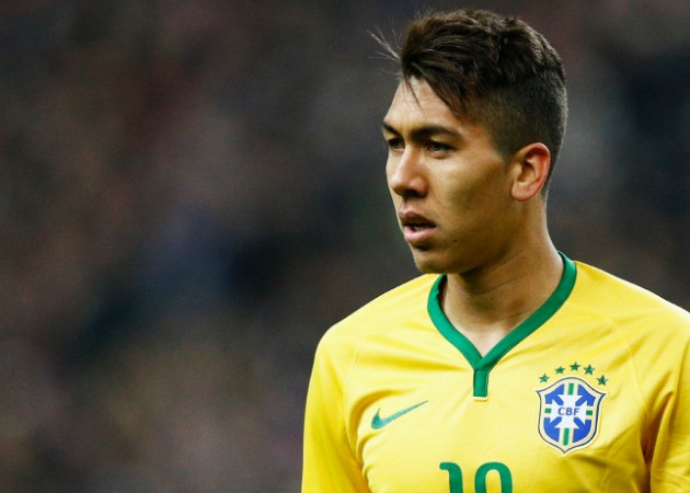 Roberto Firmino in action in Selecao class= Firmino