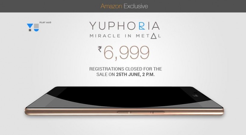 YU Yuphoria Flash Sale 5.0 to go Live on 25 June YU Yuphoria Flash Sale 5.0 to go Live on 25 June