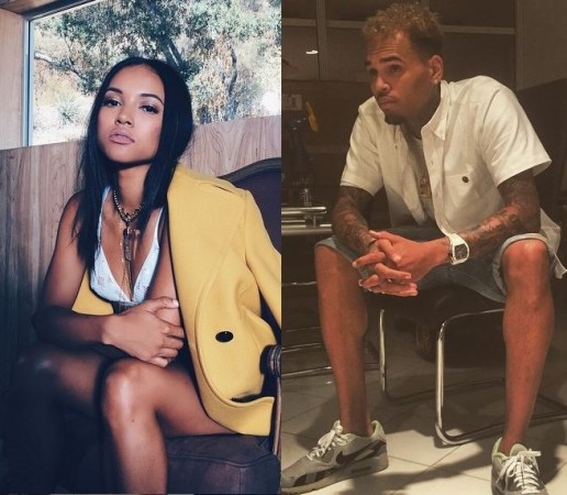 Karrueche Tran and Chris Brown