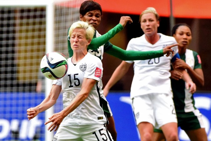 Megan Rapinoe will miss the game against China. Megan Rapinoe