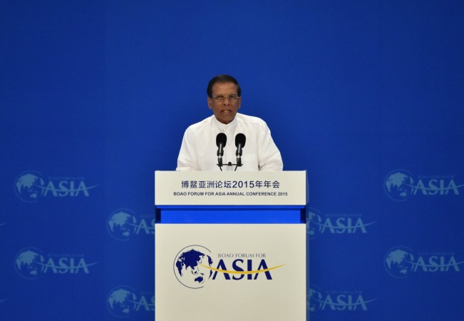 Sri Lanka President Maithripala Sirisena Sri Lanka President Maithripala Sirisena