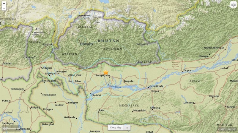 Assam earthquake