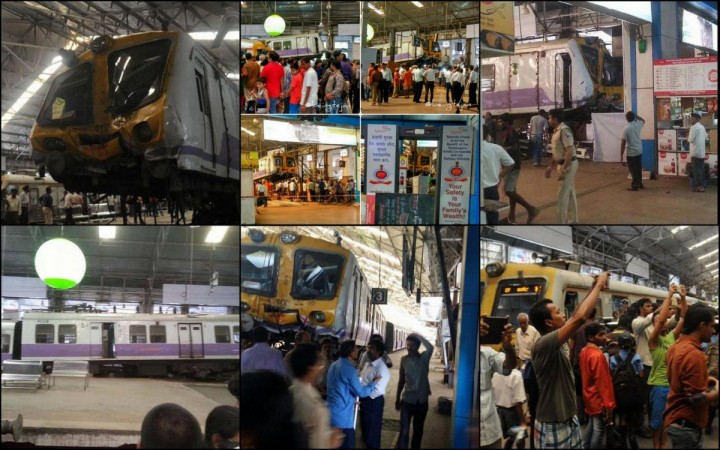 Local train crashes into Chruchgate station platform
