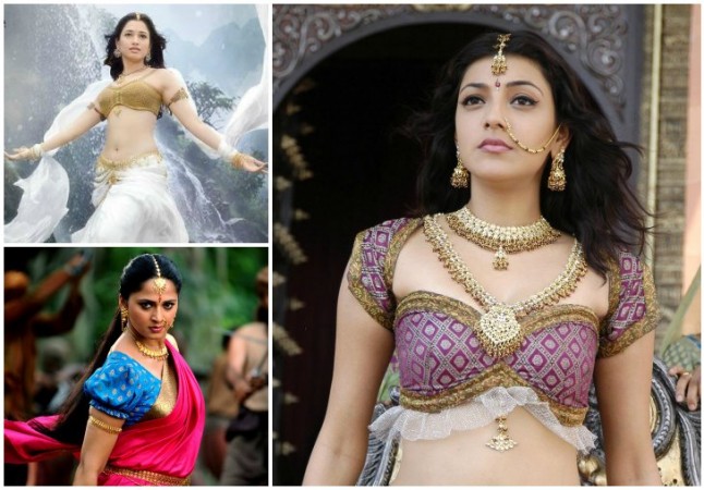 Kajal Aggarwal, Anushka Shetty and Tamannaah Bhatia Kajal Aggarwal, Anushka Shetty and Tamannaah Bhatia