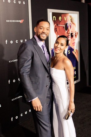 Will Smith with wife Jada Pinkett. Will Smith with wife Jada Pinkett