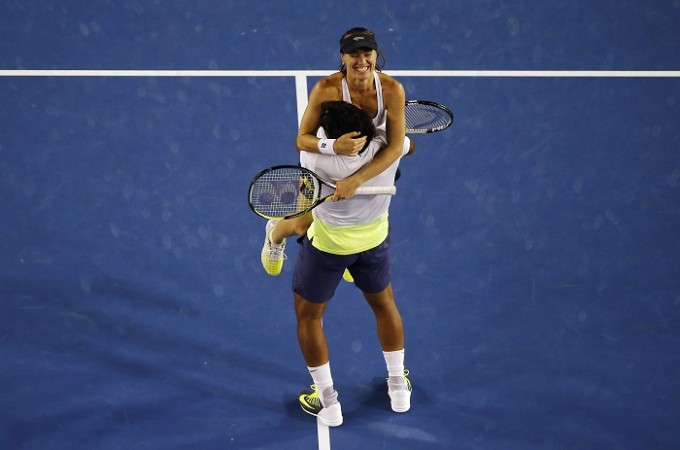 Martina Hingis and Leander Paes eased to the finals of US Open mixed doubles. Martina Hingis Leander Paes Australian Open 2015
