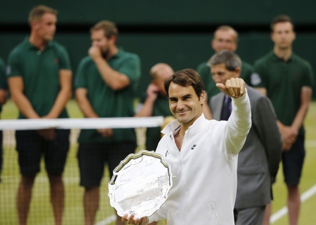 Roger Federer fell short for the second consecutive year Roger Federer Wimbledon 2015
