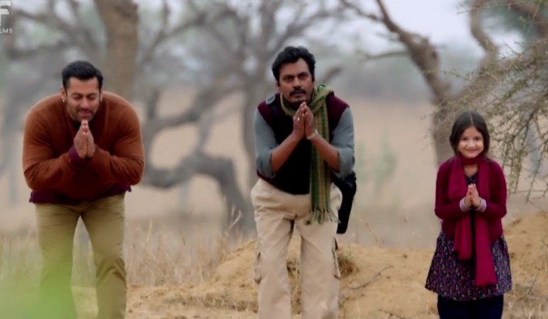 Salman Khan, Nawazuddin Siddiqui, Harshaali Malhotra Salman Khan, Nawazuddin Siddiqui, Harshaali Malhotra