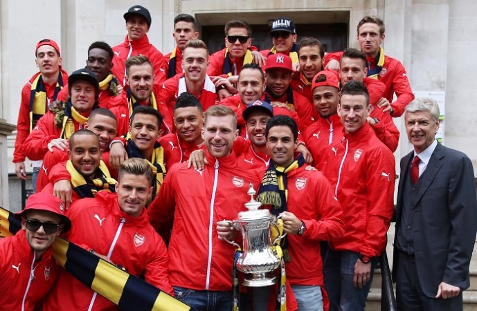 Arsenal will want to entertain the Singapore crowd at the Barclays Asia Trophy 2015 Arsenal FA Cup Trophy