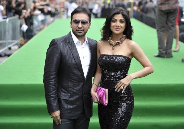 Raj Kundra (L) denied Shilpa Shetty's (R) involvement in this issue. Raj Kundra-Shilpa Shetty