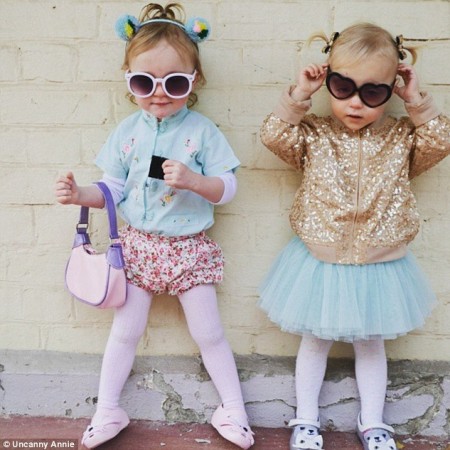 Twins Delphia and Cheska Twins Delphia and Cheska.