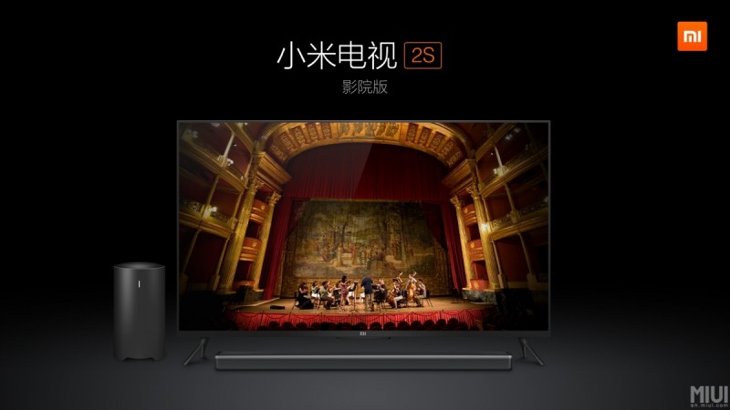 Metal-Clad Ultra-Slim Xiaomi Mi TV 2S