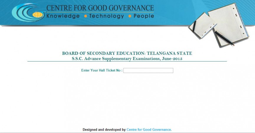 Telangana SSC (class 10) Advance Supplementary results 2015