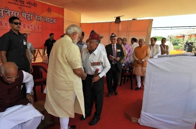 PM with ex-servicemen
