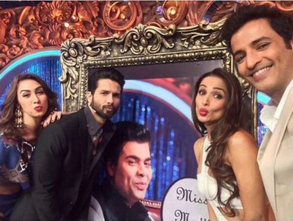 Lauren Gottlieb, Shahid Kapoor, Malaika Arora Khan, Ganesh Hegde
