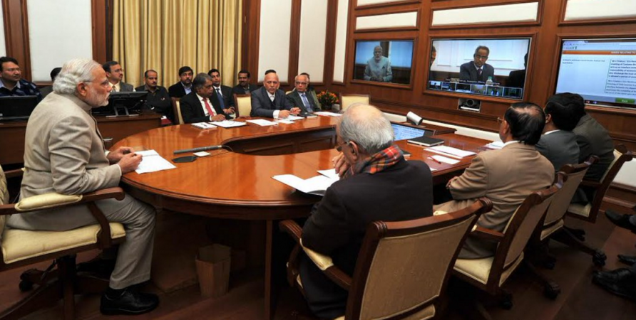 Modi PRAGATI meeting