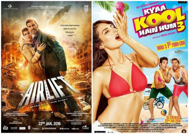 Airlift and Kyaa Kool Hain Hum 3