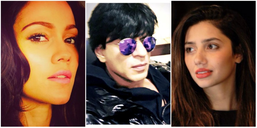 Waluscha De Sousa, Shah Rukh Khan, Mahira Khan