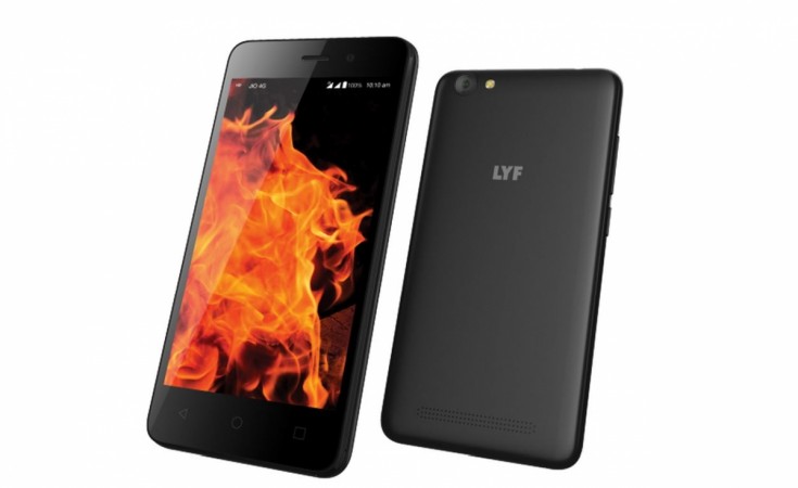 LYF Flame 1 with Snapdragon 210 CPU listed on Reliance Digital