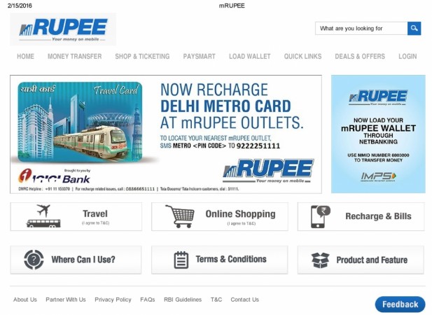 mRUPEE Ties Up With IRCTC